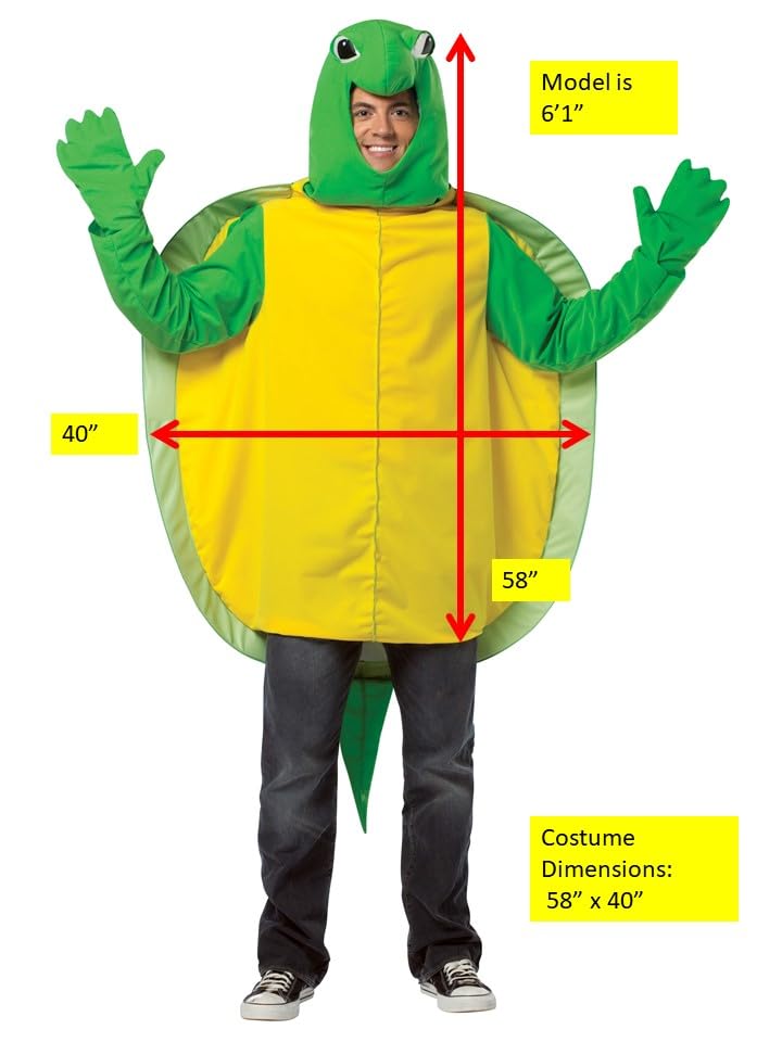 Rasta Imposta زي سلحفاة راستا إمبوستا، أخضر، مقاس واحد - Image 5